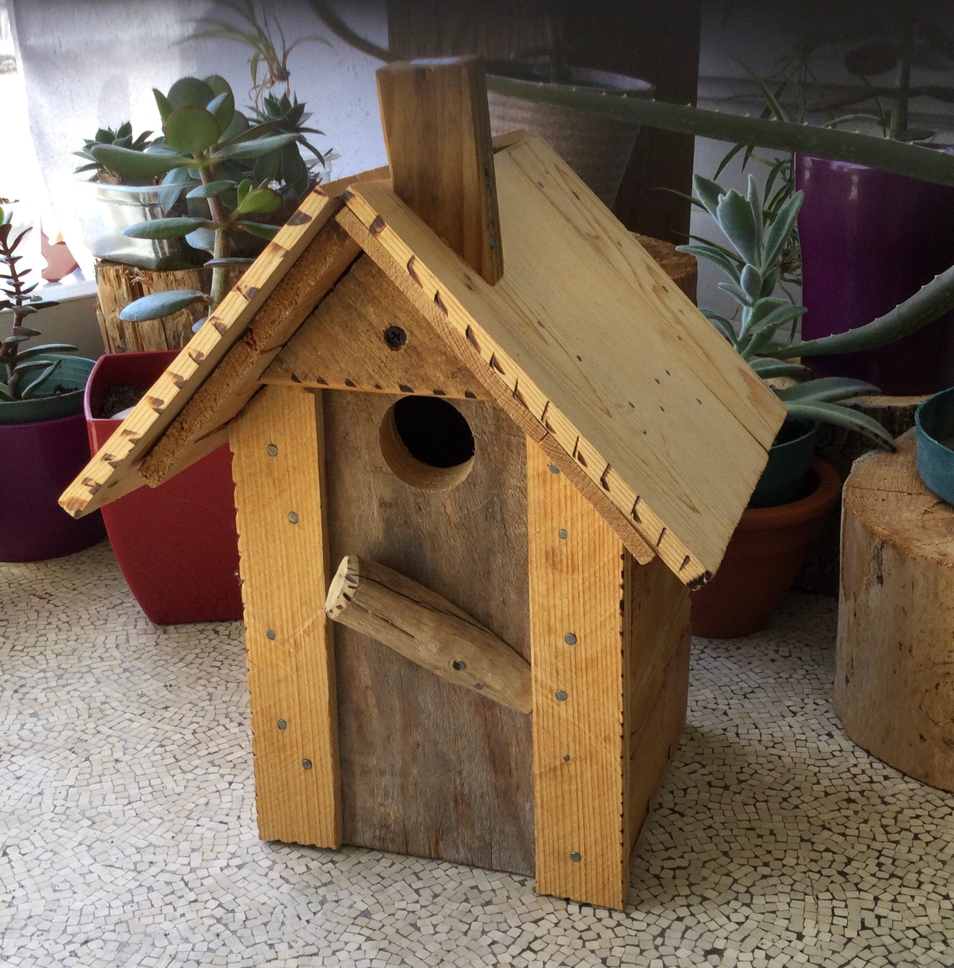 Bird House handmade out of wood