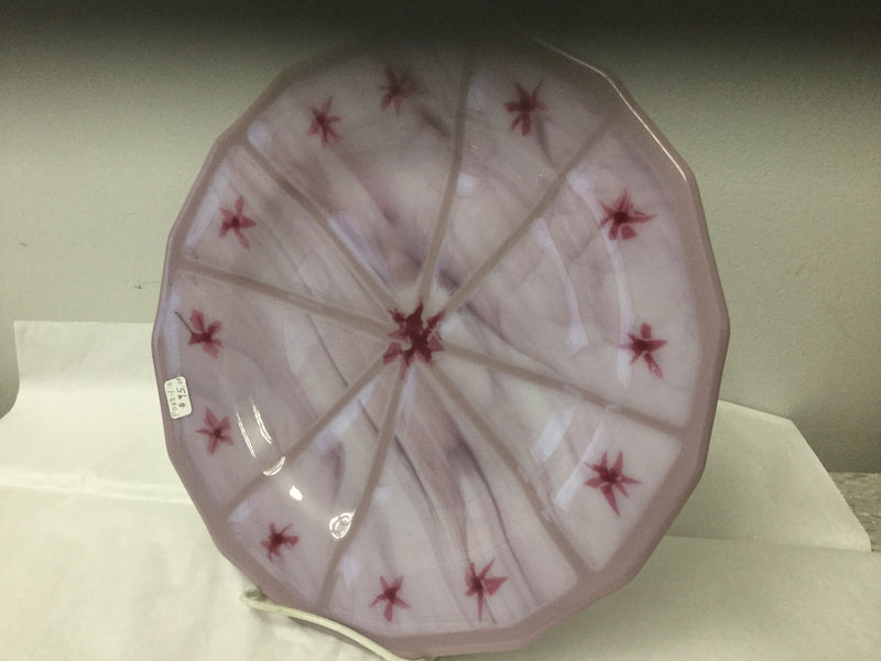 Fused glass plates by Iris