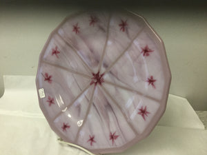 Fused glass plates by Iris