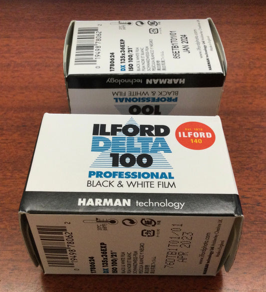 ILFORD B&W film 36exp