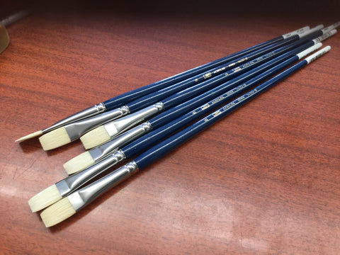 HJ, Acryloil flat brush #8