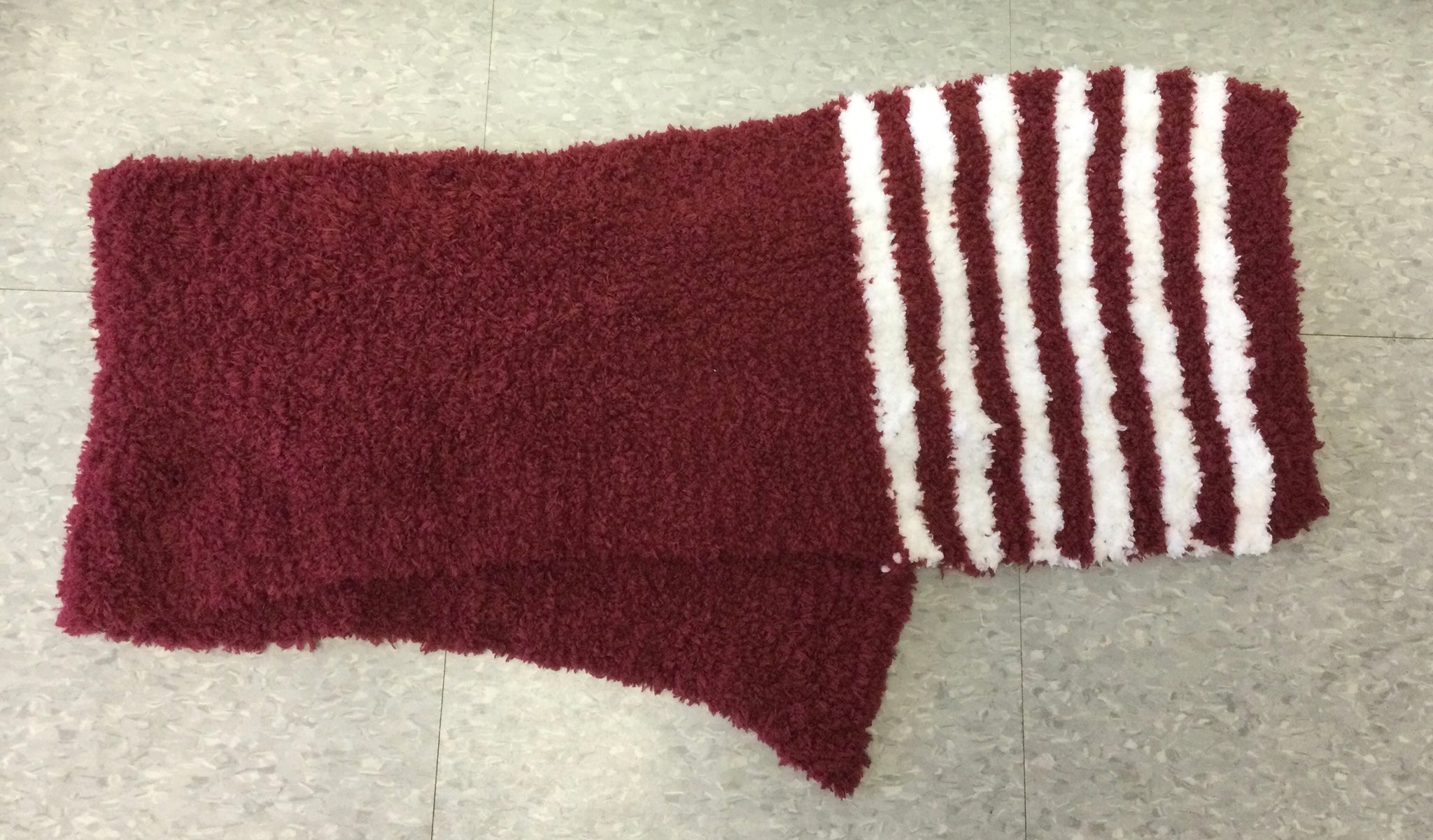 Adult knitted scarf by J.Doris