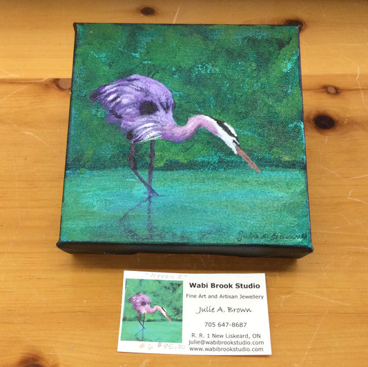 Heron #2 by Julie Brown