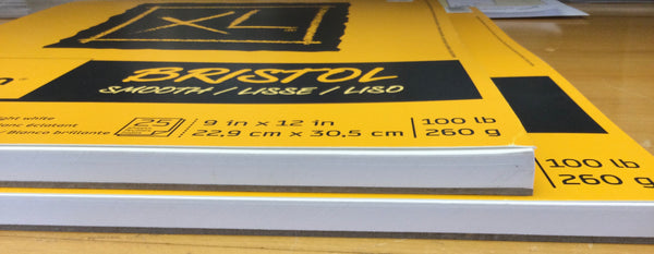 Canson - Bristol smooth pad 100lb 25 sheets