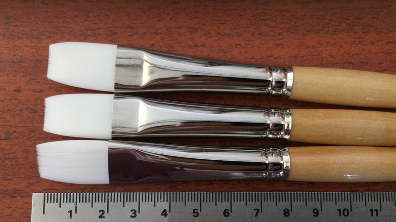 HJ Acrilex flat brush 500-B