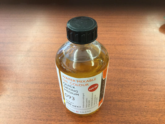 Royal Talens-warmer mixable oil colour quick drying medium 8.5oz.